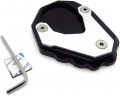 Httmt- Gzsp-jd-026- Black Kickstand Side Stand Enlarge Extension Oval For Bimmer R1200 Gs Adv 2014-19 See Fitment