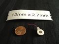10x 12 Mm X 2 7mm Voltage 3v Coin Vibration Micro Motor Flat Toy Cell Phone B14 