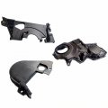 Complete Engine Timing Belt Back Cover Kit For 2001-2005 Honda Civic Includes 11840-plm-000 11821-plm-000 And 11811-plc-000 Set 
