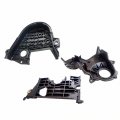 Complete Engine Timing Belt Back Cover Kit For 2001-2005 Honda Civic Includes 11840-plm-000 11821-plm-000 And 11811-plc-000 Set