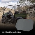 G-plus Vinyl Seat Cover Bottom Compatible With Kawasaki Mule 400 600 610 Utv 4x4 2005 2006 2007 2008 2009 2010 2011 2012 2013