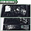 G-plus Headlights Compatible With 1992-1996 Bronco Ford F150 F250 F350 Super Duty Headlamps W Corner Signal Driver Side