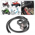 Handlebar Headlight Dual Switch Spot Light Led Waterproof 25mm