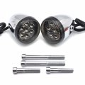 Httmt- Smoke Rear Running Brake Turn Signal Light Indicator For Xl883 02- 05 Fxdwg 17 Flstf