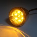 Httmt- Smoke Rear Running Brake Turn Signal Light Indicator For Xl883 02- 05 Fxdwg 17 Flstf
