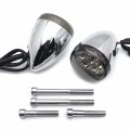 Httmt- Smoke Rear Running Brake Turn Signal Light Indicator For Xl883 02- 05 Fxdwg 17 Flstf
