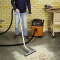 Industrial Shop Vacuum Floor Sweep With Swiveling Head