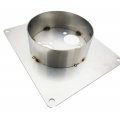 Diesel Heater Turret Mounting Plate Eberspacher Webasto 33mm Depth Made In 304 Stainless Steel 