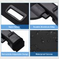 Uxcell Retractable Cargo Cover For Hyundai Gv70 2022-2023 Waterproof Non Slip Suv Rear Trunk Shielding Shade Black