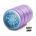 Winter Wreath Flowers Blue Tire Rim Wheel Aluminum Valve Stem Caps