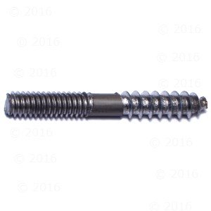 Hard-to-find Fastener 014973348700 Hanger Bolts 2-inch 10-piece