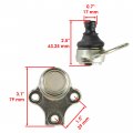 Caltric Front Lower Ball Joint Compatible With Can-am Bombardier Outlander 330 Std 2x4 4x4 2004 2005