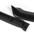 Auto Dynasty 3pcs Car Front Bumper Lip Spoiler Wing Body Kit Compatible With Honda Fit 18-20 Matte Black