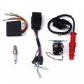 Goodbest New Ignition Coil Cdi Relay Regulator Spark Plug Compatible With Polaris Sportsman 500 1996-2001 Replace 