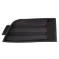 Front Driver Side Bumper Insert Ford Edge 2007 2008 2009 2010 Replacement For Fo1038110 7t4z17e811a Black Plastic Standard 