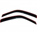 Auto Ventshade Avs In-channel Ventvisor 2013 2017 Honda Accord Coupe- Smoke 2 Pc 192532 