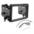Car Radio Stereo Double Din Dash Kit W Harness For Ford F250 F350 F450 F550 05-07 