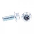 Prime-line Flange Bolts Class 8 Metric M12-1 75 X 30mm Zinc Plated Steel 25 Pack