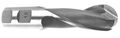 Drill America Dwct Series High-speed Steel End Mill Polished Finish 2 Flute Ball 3 8 Cutting Length 1 Diameter 4 Shank Pack Of 