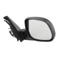 Passenger Side Door Mirror For Toyota Sequoia 2001 To 2007 Power Heated Paintable Manual Folding Non Towing Limited Model 
