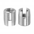 Self Tapping Threaded Inserts 15pcs Inner M3-0 5 Outer M5x6 303 Stainless Steel Slotted Thread Repair Nuts