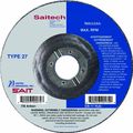 United Abrasives Sait 20164 Type 27 4-1 2-inch By 1 4-inch 5 8-11-inch Depressed Center Wheel 10-pack 