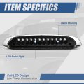 Auto Dynasty Led Rear Centre High Mount Black Housing 3rd Third Tail Brake Light Lamp Compatible With Ford Explorer 98-01