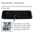 Led Third 3rd Brake Light For 04-08 Ford F150 07-10 Explorer 06-08 Lincoln Mark Rear Cargo Lamp High Mount Stop