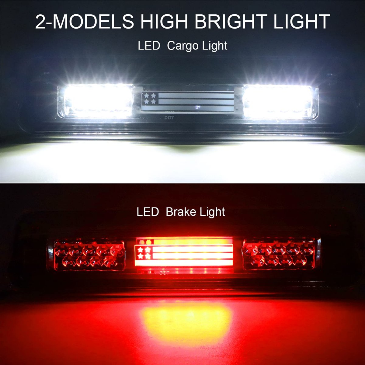 Led Third Brake Light For 2004 2008 Ford F150 2007 2010 Explorer Sport Trac 2006 Lincoln Mark Lt Smoked Lens Rear Cargo Lamp