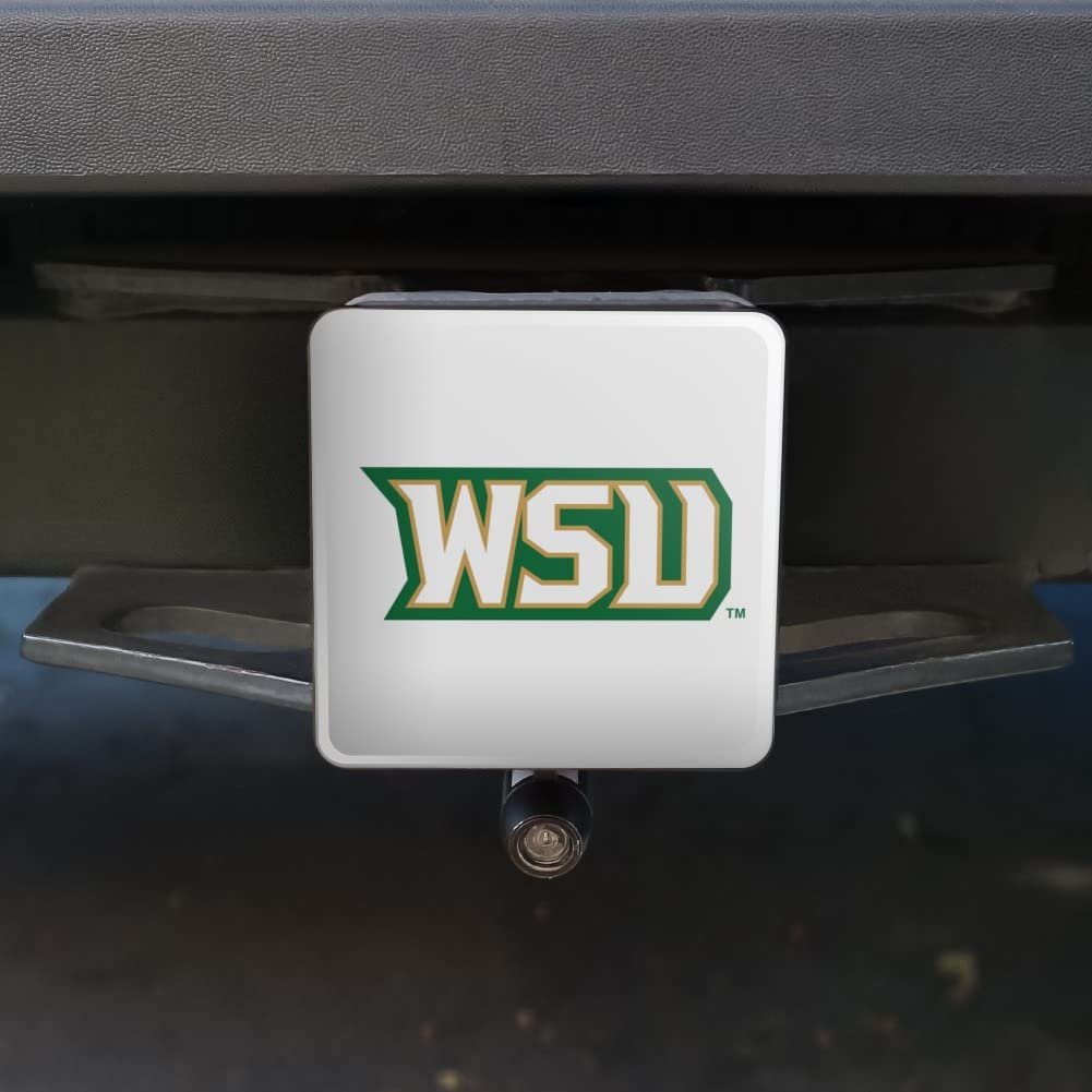 Graphics More Wright State Secondary Logo Tow Trailer Hitch Cover Plug Insert