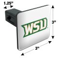 Graphics More Wright State Secondary Logo Tow Trailer Hitch Cover Plug Insert
