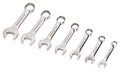 Performance Tool W30507 Sae Full Polish Stubby Wrench 7-piece 1-pack 