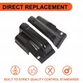 Ecotric Cab Corners Compatible With 2009-2014 Ford F150 Crew Corner -1 Pair 2 Pcs Pickup Truck 4 Door Steel Matte Black