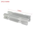 2pcs Set Aluminum Alloy 4 Inch Or 6 Cnc Milling Steel Vise Hard Jaw Fixture V-type Kit 150mm