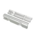 2pcs Set Aluminum Alloy 4 Inch Or 6 Cnc Milling Steel Vise Hard Jaw Fixture V-type Kit 150mm