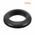 Uxcell Wire Protector Oil Resistant Armature Rubber Grommet 35mm Inner Dia 10pcs Black