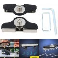 Aintier Hood Mounting Brackets Work Light Bars Clamp Holder Replacement Fit For 1999-2018 Chevrolet Silverado 1500 2015-2017
