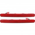 Acura Tsx Bumper Reflector 2009 10 11 12 13 2014 Driver And Passenger Side Pair Set Rear Sedan Ac1184100 Ac1185100 33555tl0g01 