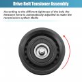 Uxcell Drive Belt Tensioner Assembly Accessory Idler Pulley No 6612003170 A0002020919 059903341j For Jeep Grand Cherokee