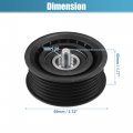 Uxcell Drive Belt Tensioner Assembly Accessory Idler Pulley No 6612003170 A0002020919 059903341j For Jeep Grand Cherokee