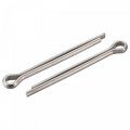 304 Stainless Steel Cotter Pins 10mm X 110mm Hairpin Clip Fastener Fitting For Automotive Mechanics Silver Tone 5pcs 