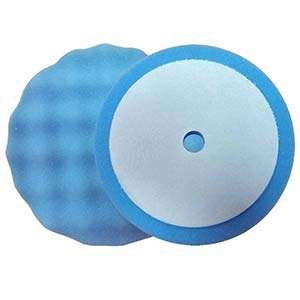 Superior Pads And Abrasives Ppb08 8 Inch Blue Buffing Foam Pad For Polishing