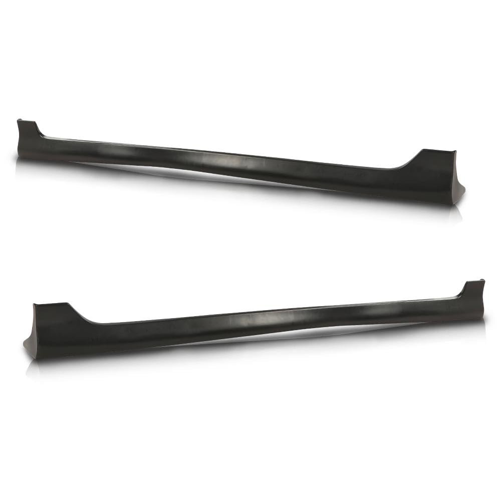 Side Skirts Body Kit For Toyota Corolla 2003-2008 Black Rocker Panel Guard Trim