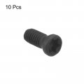 Uxcell M3x6mm Torx Screws For Replaces Carbide Insert Cnc Lathe Tool Black 10pcs
