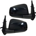 Spieg Side Mirror Set For 2016-2023 Toyota Tacoma Power Adjustment Heated Glass Black 5 Pins Pair To1320356 To1321356 