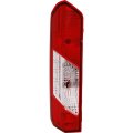 Driver Side Tail Light With Bulbs Halogen Clear And Red Lens Fits 2015-2021 Ford Transit-350 3-door Standard Passenger Van 
