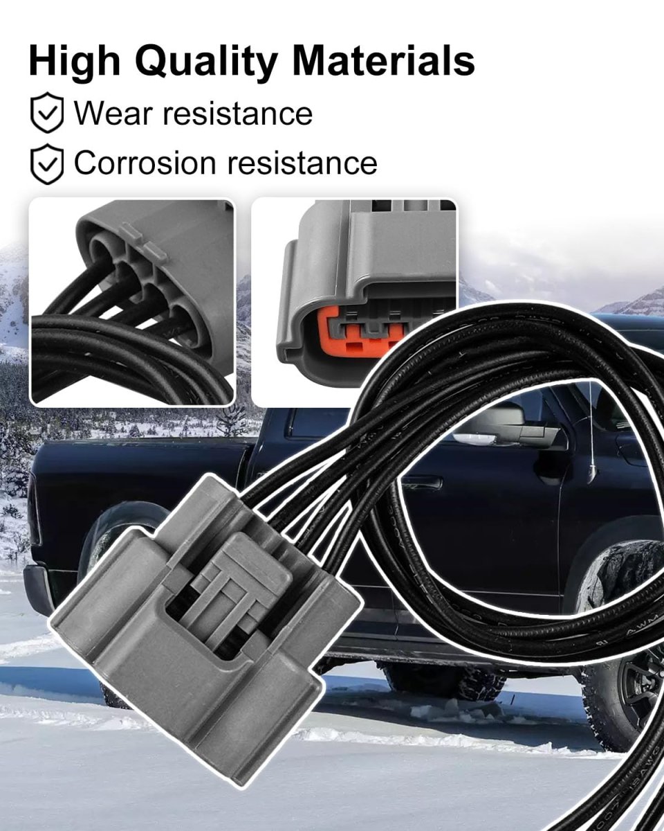 4 Pin Map Air Intake Pressure Sensor Connector Harness Plug For Dodge Ram 2500 3500 6 7l Cummins M11 Isc Isl Ism Isx Replace
