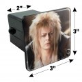 Labyrinth Goblin King David Bowie Portrait Tow Trailer Hitch Cover Plug Insert