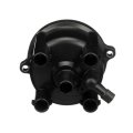 Distributor Cap For Toyota Celica 1990 1991 1992 Black Polypropylene With Aluminum Terminals Top Tower Position 5 1910174110 