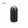 Uxcell Ball Point Set Screws 5pcs M10 X 20mm High Carbon Steel Metric Spring Hex Socket Grub Screw